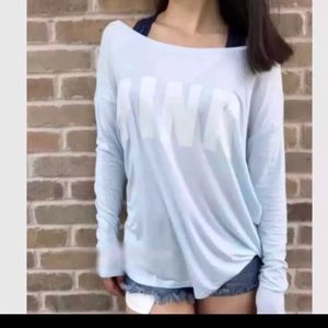 Victoria’s Secret Pink Long Sleeve Modal Shirt